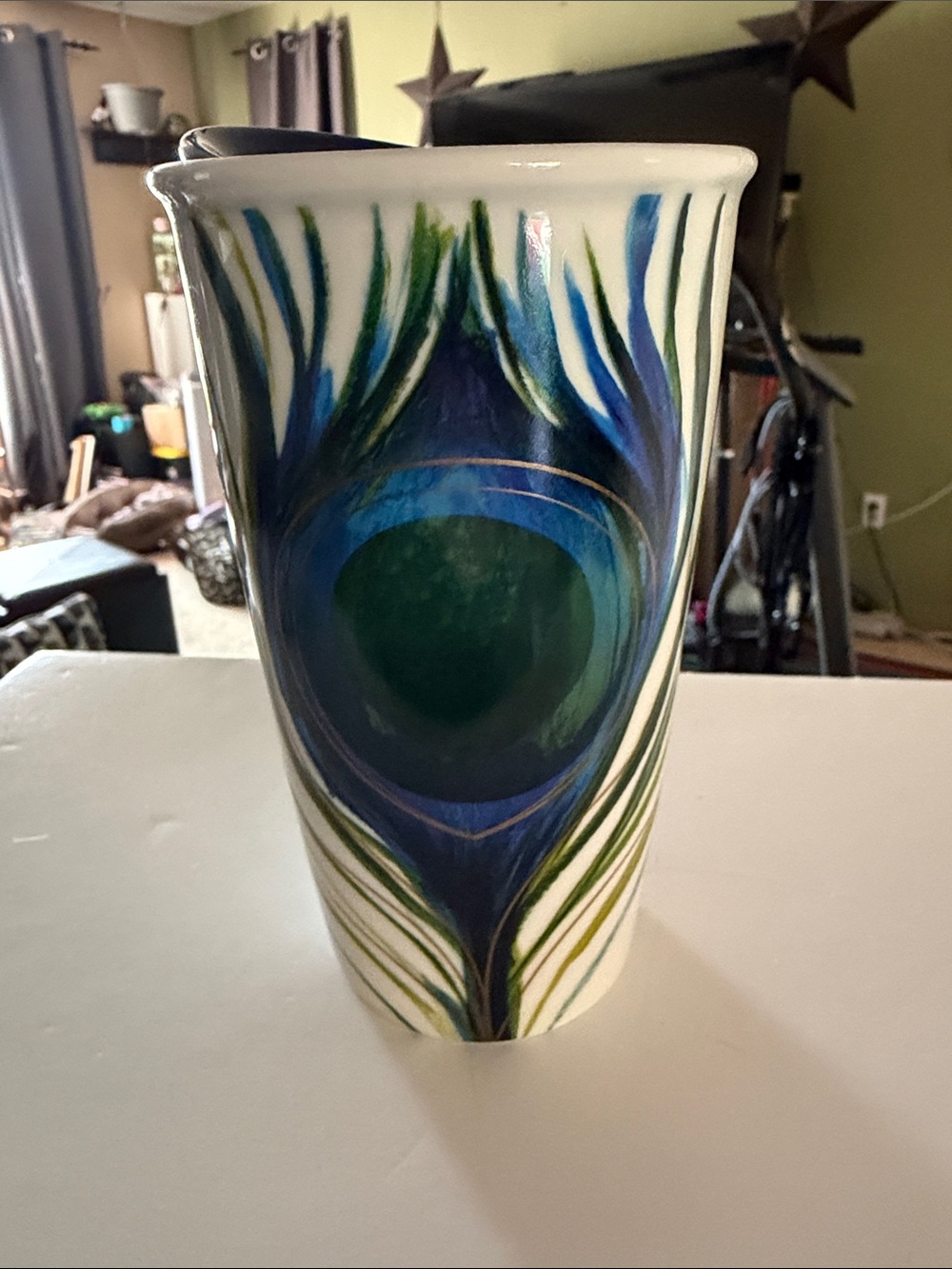 Starbucks Peacock Travel Cup